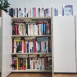 책정리를 위한 수납장 공간 활용 모습