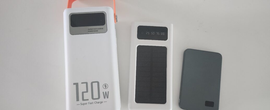 가정용, 여행용, 일상 휴대용 보조배터리 3가지